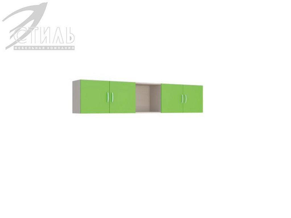 Мебель для детской Мийа - 2 (зеленый): Полка навесная Мийа - 2 (зеленый) в Диван Плюс