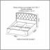 Мебель для спальни Лагуна-7: Кровать двойная (универсальная) без матраца Лагуна 7 в Диван Плюс