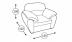 Кресла Фламенко: Кресло для отдыха Фламенко Арт. 40436 в Диван Плюс