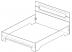 Мебель для спальни Палермо: Кровать двухспальная Палермо (1400*2000) в Диван Плюс